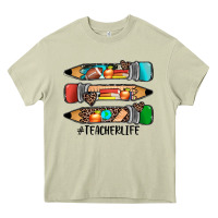 Mossy #teacherlife pencils Heavy Core Tee - JahusDesignShop