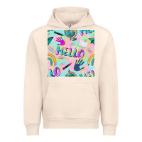 Sandshell hello kindergarten seamless pattern Urban Hoodie - BundleAndBundleShop