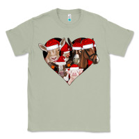 Matcha farm animals christmas Classic Tee - CowhideDigitalArt