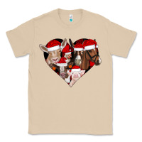 Mushroom farm animals christmas Classic Tee - CowhideDigitalArt