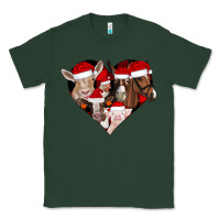 Sports Green farm animals christmas Classic Tee - CowhideDigitalArt