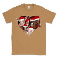 Toasted Coconut farm animals christmas Classic Tee - CowhideDigitalArt