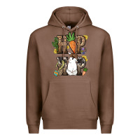 Chestnut Hip hop Easter Bunny Easter Day Premium Hoodie - HowdyJamesFarm