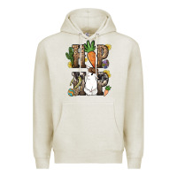 Oatmeal Heather Hip hop Easter Bunny Easter Day Premium Hoodie - HowdyJamesFarm
