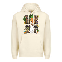 Sandshell Hip hop Easter Bunny Easter Day Premium Hoodie - HowdyJamesFarm