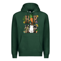 Sports Green Hip hop Easter Bunny Easter Day Premium Hoodie - HowdyJamesFarm