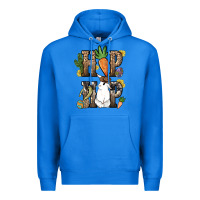 True Royal Hip hop Easter Bunny Easter Day Premium Hoodie - HowdyJamesFarm