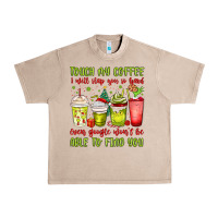 French Oak christmas characters coffee cups Urban Heavy Tee - MaliasSmallBusiness
