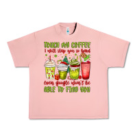 Salmon christmas characters coffee cups Urban Heavy Tee - MaliasSmallBusiness