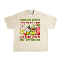 Sandshell christmas characters coffee cups Urban Heavy Tee - MaliasSmallBusiness