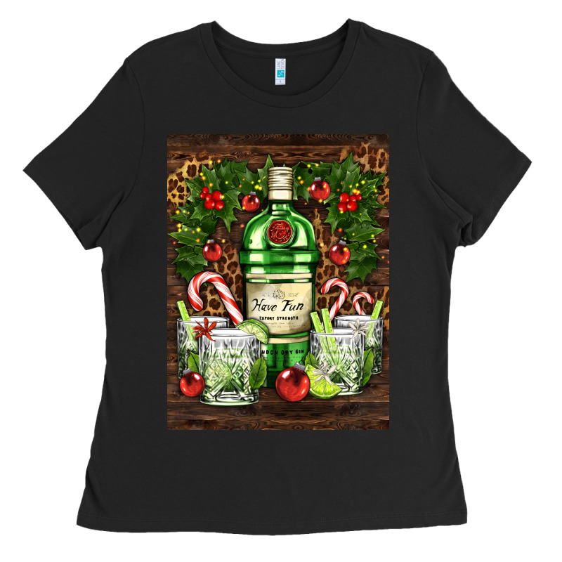 Gin Tonic Cocktail Ladies Tee by AdoDesignShop | Teevron