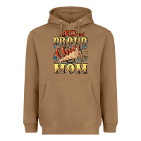 Toasted Coconut Loud and proud cheer Mom Mother's Day Heavyweight Hoodie - CowGirlArtShop