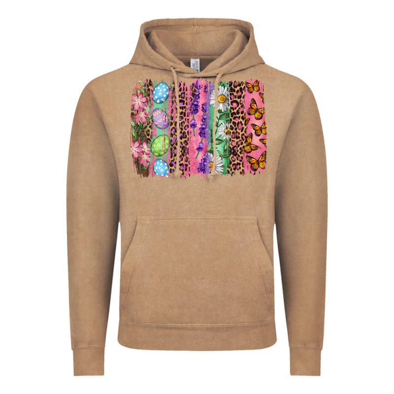 Western Easter Brushstroke Vintage Hoodie by NancyCooperArtShop | Teevron