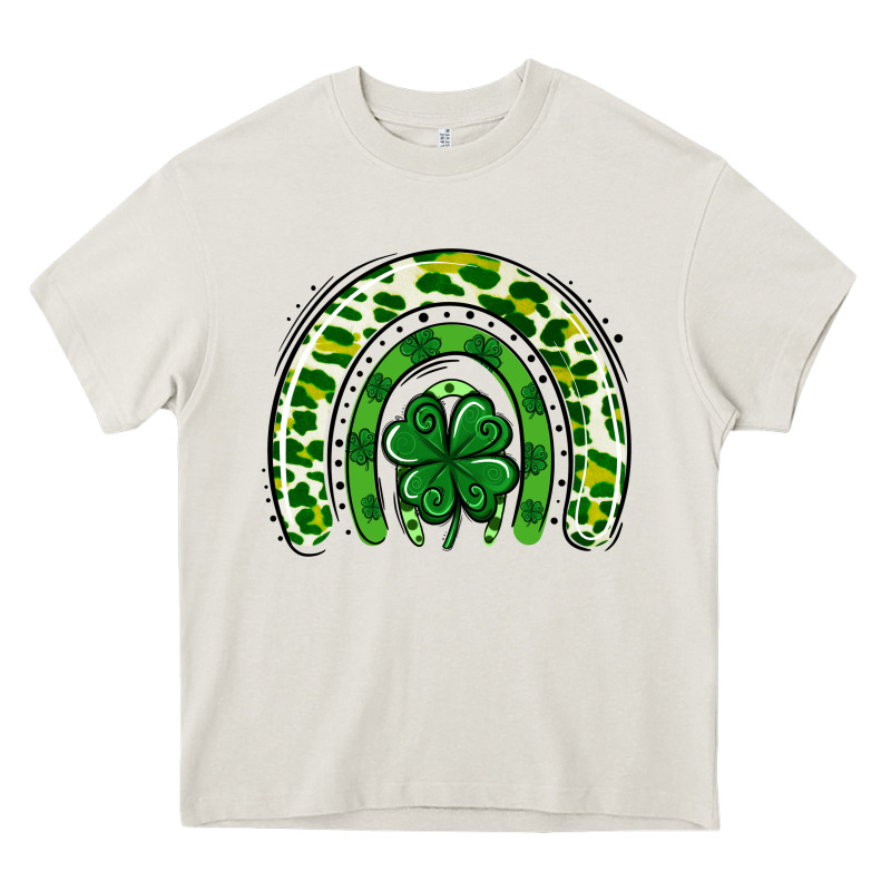 St Patrick Rainbow Heavy Core Tee by Jasminsmagicworld | Teevron