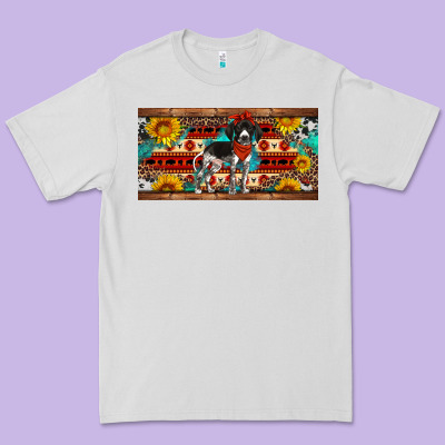 German Shorthaired Pointer License Plate Premium Tee Designed By Artiststas