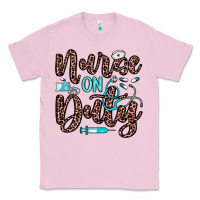 Bubblegum Pink nurse on duty Classic Tee - JahusDesignShop