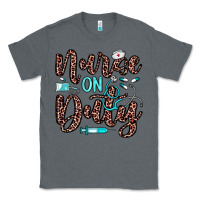 Charcoal Heather nurse on duty Classic Tee - JahusDesignShop