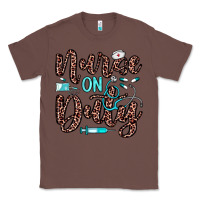 Chestnut nurse on duty Classic Tee - JahusDesignShop