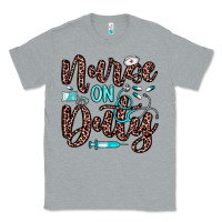 Heather Grey nurse on duty Classic Tee - JahusDesignShop