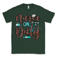Sports Green nurse on duty Classic Tee - JahusDesignShop
