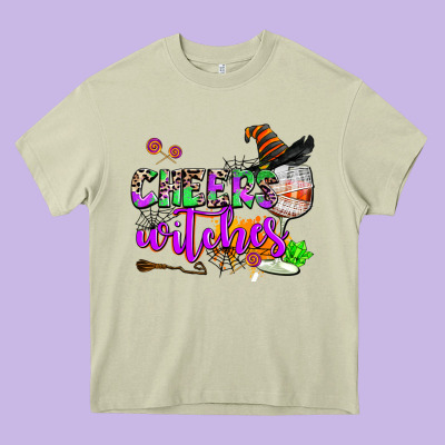 Cheers Witches Heavy Core Tee Designed By Adodesignshop