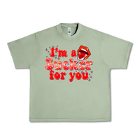 Oil Green im a sucker for you valentines the day Urban Heavy Tee - NancyCooperArtShop