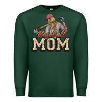 Sports Green Baseball mom Premium Sweatshirt - HowdyJamesFarm