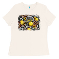 Bone lacrosse background Ladies Tee - JahusDesignShop