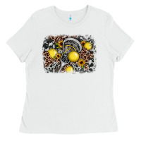 White lacrosse background Ladies Tee - JahusDesignShop