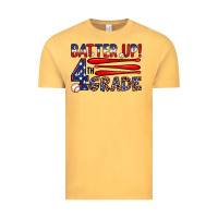 Vintage Mustard batter up 4th grade Vintage Tee - JahusDesignShop