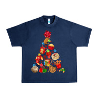 Navy mexican christmas tree Urban Heavy Tee - MaliasSmallBusiness