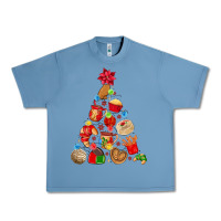 Pebble Blue mexican christmas tree Urban Heavy Tee - MaliasSmallBusiness