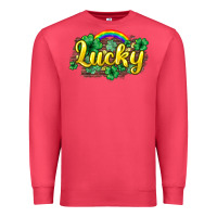 Cardinal Lucky St. Patrick's Day Premium Sweatshirt - HowdyJamesFarm