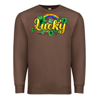 Chestnut Lucky St. Patrick's Day Premium Sweatshirt - HowdyJamesFarm