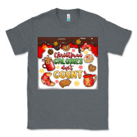 Charcoal Heather christmas calories don't count Classic Tee - MaliasSmallBusiness