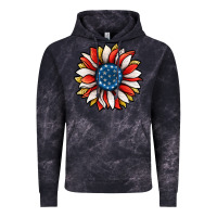 Cloud Black Patriotic Sunflower Vintage Hoodie - Jasminsmagicworld