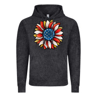 Vintage Black Patriotic Sunflower Vintage Hoodie - Jasminsmagicworld