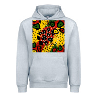 Heather Grey african colors pattern Urban Hoodie - BundleAndBundleShop