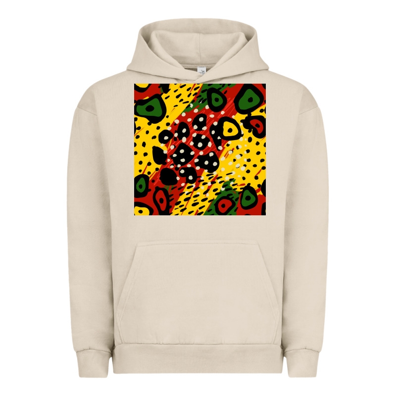 African Colors Pattern Urban Hoodie by BundleAndBundleShop | Teevron