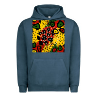 Pigment Midnight Navy african colors pattern Urban Hoodie - BundleAndBundleShop