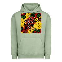 Pigment Oil Green african colors pattern Urban Hoodie - BundleAndBundleShop