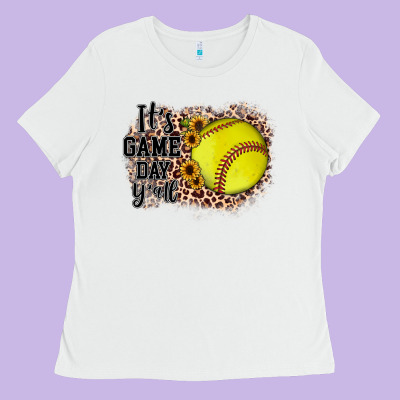 It's Game Day Y'all Ladies Tee Designed By Jahusdesignshop