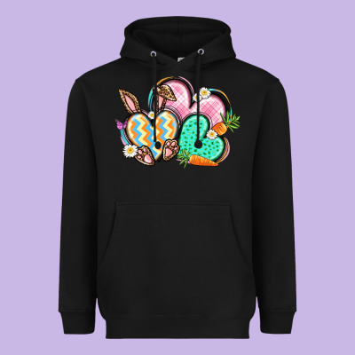 Easter Heart Easter Day Heavyweight Hoodie Designed By Cowgirlartshop