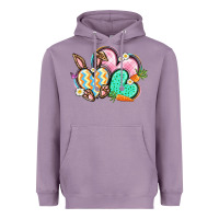 Lavender Easter heart Easter Day Heavyweight Hoodie - CowGirlArtShop