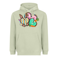 Matcha Easter heart Easter Day Heavyweight Hoodie - CowGirlArtShop
