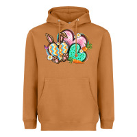 Meerkat Easter heart Easter Day Heavyweight Hoodie - CowGirlArtShop