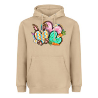 Mushroom Easter heart Easter Day Heavyweight Hoodie - CowGirlArtShop