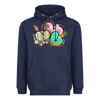 Navy Easter heart Easter Day Heavyweight Hoodie - CowGirlArtShop