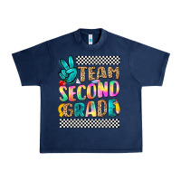 Navy team second grade Urban Heavy Tee - NancyCooperArtShop