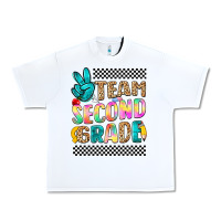White team second grade Urban Heavy Tee - NancyCooperArtShop